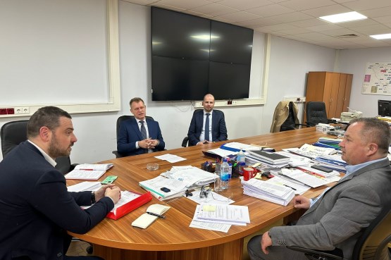 Predsjedavajući Kluba poslanika SDP u Predstavničkom domu PSBiH Saša Magazinović razgovarao sa direktorom UIO  